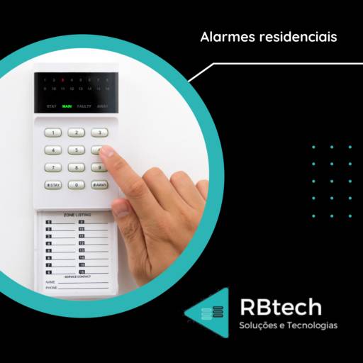 Alarmes residenciais por RBtech Soluções e Tecnologia