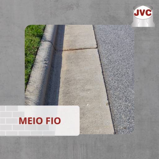 Meio Fio por JVC Tubos e Pré Moldados de Concreto 
