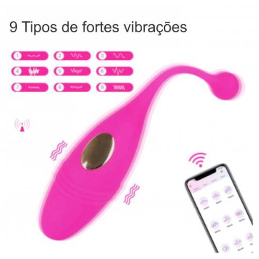 Vibrador Com Controle Via Aplicativo De Celular em Salvador, BA por Kmv Moda Intima Sex Shop