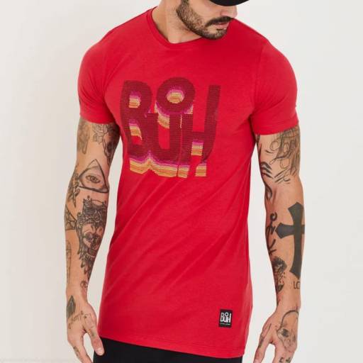 Camiseta Buh Rainbow - Bauru por Beckhan Mens Wear