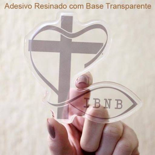 Adesivo Resinado Transparente em São José do Rio Preto, SP por Public Gráfica e Brindes