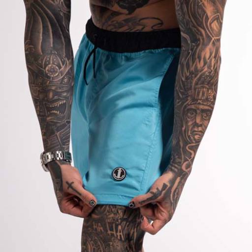 Shorts Azul em Bauru por Beckhan Mens Wear