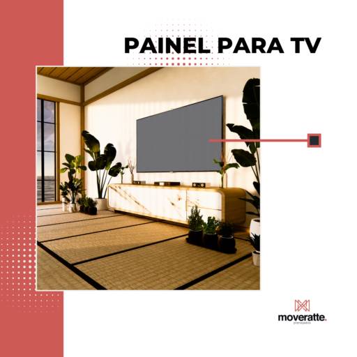 Painel de TV por Moveratte Planejados