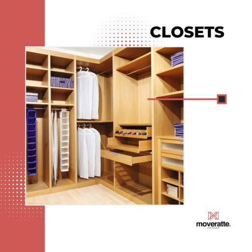 Closets por Moveratte Planejados