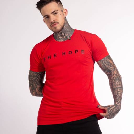 Comprar o produto de Camiseta Slim Fit Essence – Red - Bauru em Camisetas pela empresa Beckhan Mens Wear em Bauru, SP por Solutudo