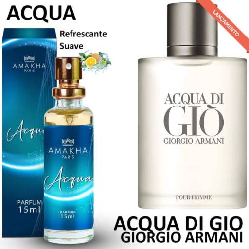 Perfume masculino ACQUA DI GIO GIORGIO ARMANI 15ML - Amakha Paris por Amakha Paris - Ponto de Apoio PA Valquíria