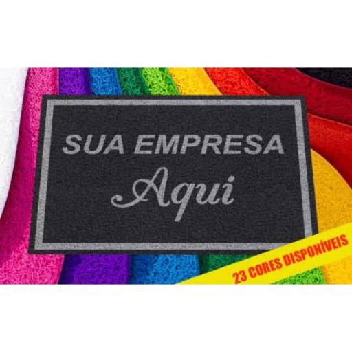 Tapete Capacho Personalizado em São José do Rio Preto, SP por Public Gráfica e Brindes