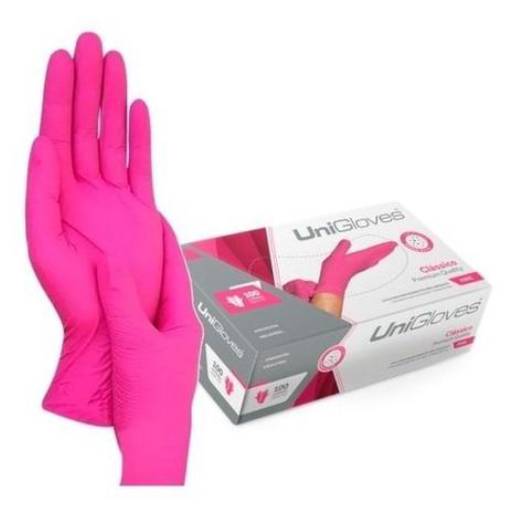 Luvas descartáveis - Látex Pink UniGloves por DescarFratti - Luvas descartáveis