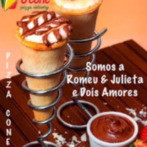 Pizza cone de Romeu & Julieta