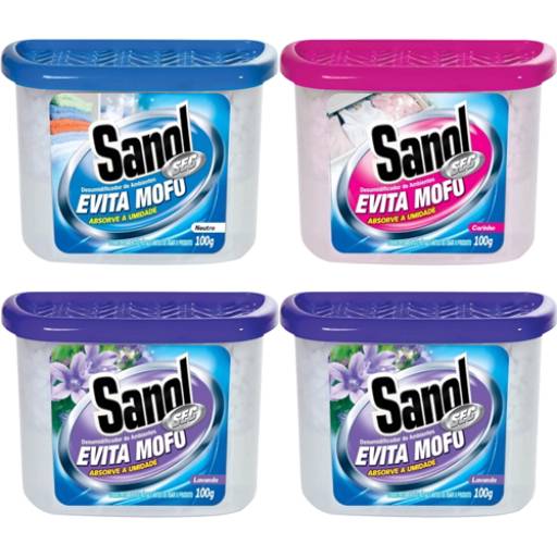 Comprar o produto de LINHA EVITA MOFO SANOL em Outros Produtos de Limpeza pela empresa SmartClean Center  em Itapetininga, SP por Solutudo