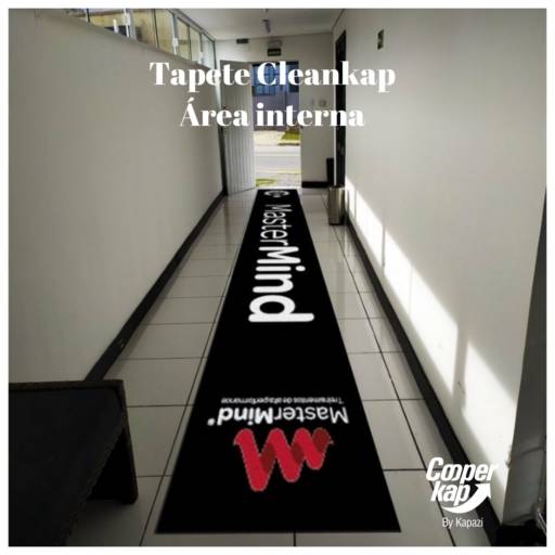 Tapetes Cleankap - Área Interna por Cooper Kap by Kapazi - representante Delcio Cenzi