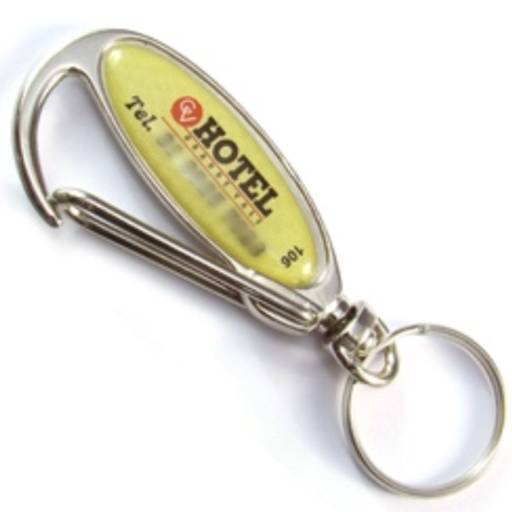 Chaveiros Mosquetões COD 106 - Anzol 2 - resina 2 lados em São José do Rio Preto, SP por Public Gráfica e Brindes