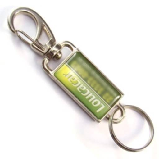 Chaveiros Mosquetões COD 107 - Giratório - resina 2 lados em São José do Rio Preto, SP por Public Gráfica e Brindes