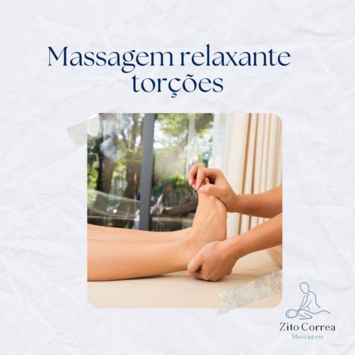 Comprar o produto de Massagem Relaxante - Torções em Massagem pela empresa Zito Correa Massagem  em Botucatu, SP por Solutudo