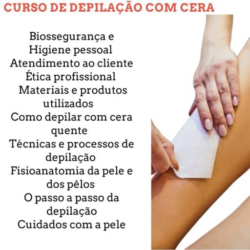 Curso de Depilação com Cera por Studio G Salão De Beleza