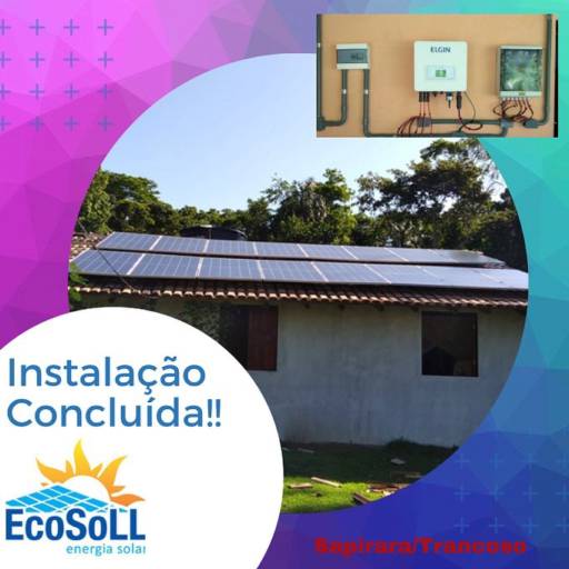 Energia solar on grid por EcoSoLL Energia Solar