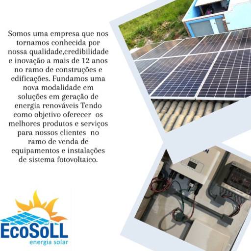Comprar o produto de Energia solar para indústria em Energia Solar pela empresa EcoSoLL Energia Solar em Eunápolis, BA por Solutudo