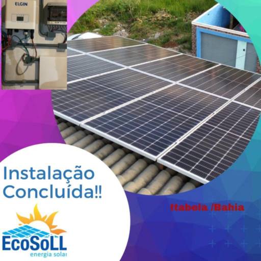 Projeto energia solar por EcoSoLL Energia Solar