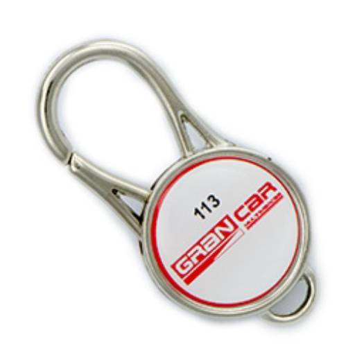 Chaveiros Mosquetões COD 113 - Redondo Gr - resina 2 lados em São José do Rio Preto, SP por Public Gráfica e Brindes