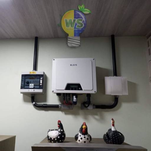 Gerador de energia solar por WS Solar - Venda e instalação de equipamento solar 