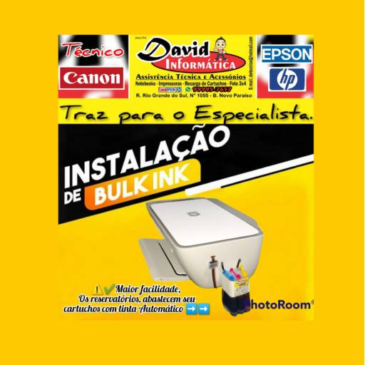 Instalação de Bulk Ink em Aracaju