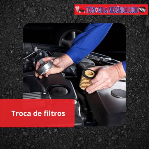 Troca de filtros por Sos Mecânica Lucio 
