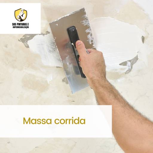 Massa corrida por Sos Pinturas e Impermeabilização 