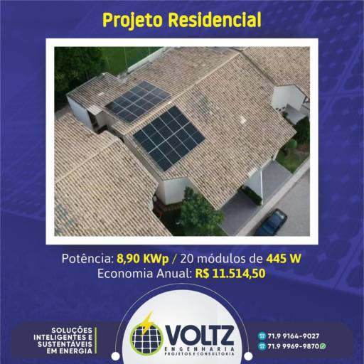 Energia solar residencial