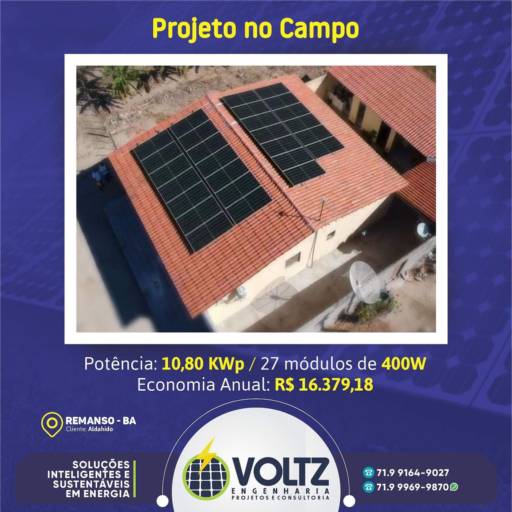 Energia solar para agronegócio por Voltz Engenharia e Energia Solar