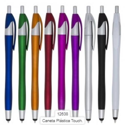Canetas de Plástico Categoria B em São José do Rio Preto, SP por Public Gráfica e Brindes
