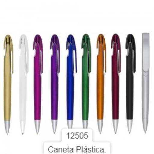 Canetas de Plástico Categoria B em São José do Rio Preto, SP por Public Gráfica e Brindes