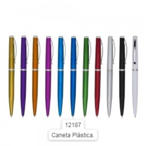 Canetas de Plástico Categoria B em São José do Rio Preto, SP por Public Gráfica e Brindes
