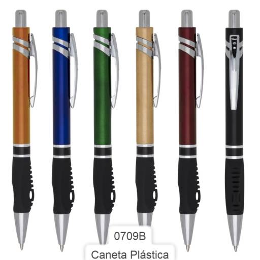Canetas de Plástico Categoria B em São José do Rio Preto, SP por Public Gráfica e Brindes