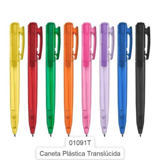 Canetas de Plástico Categoria B em São José do Rio Preto, SP por Public Gráfica e Brindes