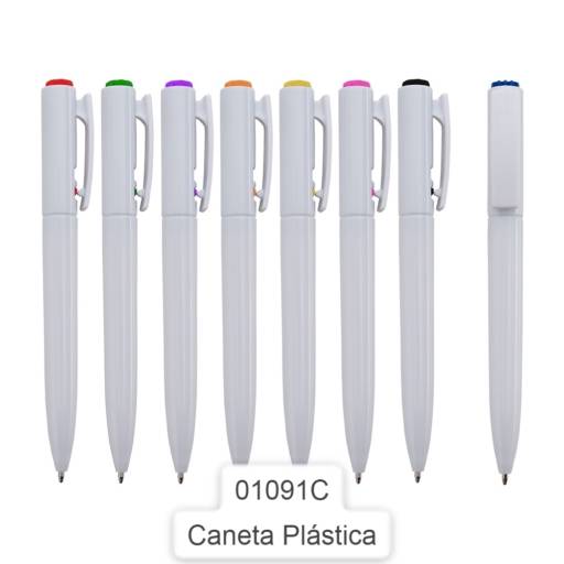 Canetas de Plástico Categoria B em São José do Rio Preto, SP por Public Gráfica e Brindes