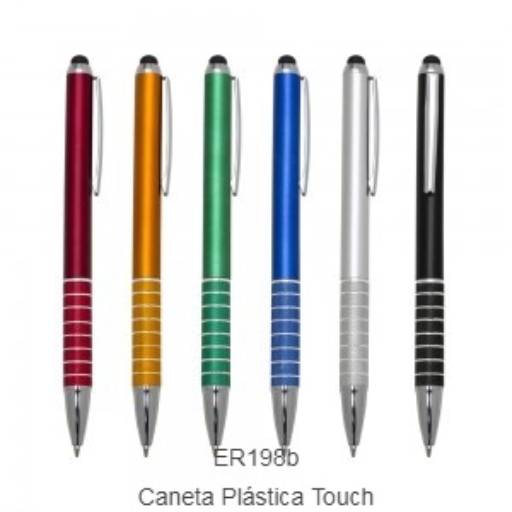 Canetas de Plástico Categoria B por Public Gráfica e Brindes