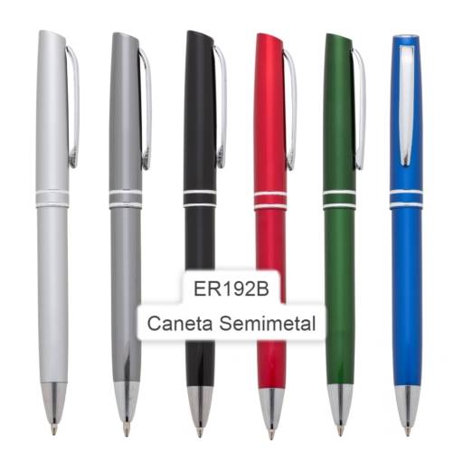 Caneta Semi Metal em São José do Rio Preto, SP por Public Gráfica e Brindes