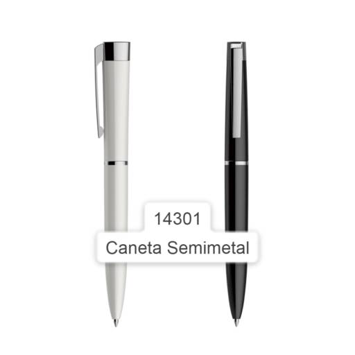 Caneta Semi Metal em São José do Rio Preto, SP por Public Gráfica e Brindes