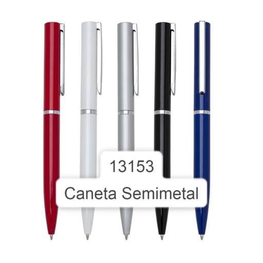 Caneta Semi Metal em São José do Rio Preto, SP por Public Gráfica e Brindes