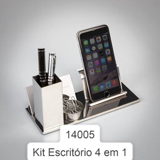 14005 Kit Escritório 4 em 1 em São José do Rio Preto, SP por Public Gráfica e Brindes