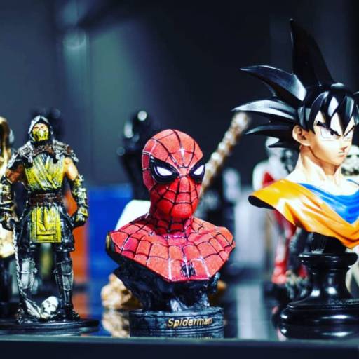 Bonecos de resina por Spartacus - Presentes e Artigos Masculino 