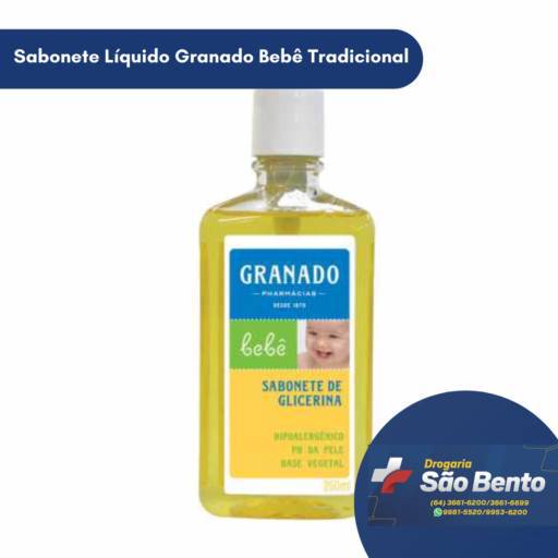 Sabonete Líquido Granado Bebê Tradicional por Drogaria São Bento 02