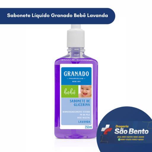 Sabonete Líquido Granado Bebê Lavanda por Drogaria São Bento 02
