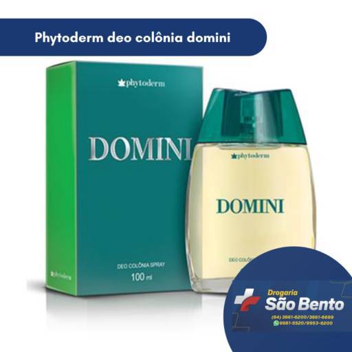 Phytoderm deo colônia domini por Drogaria São Bento 02