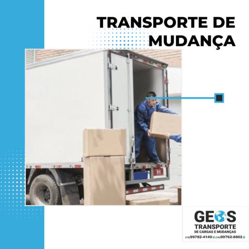 Comprar o produto de Transporte de mudanças em Veículos e Transportes pela empresa GEOS Transportes em Botucatu, SP por Solutudo