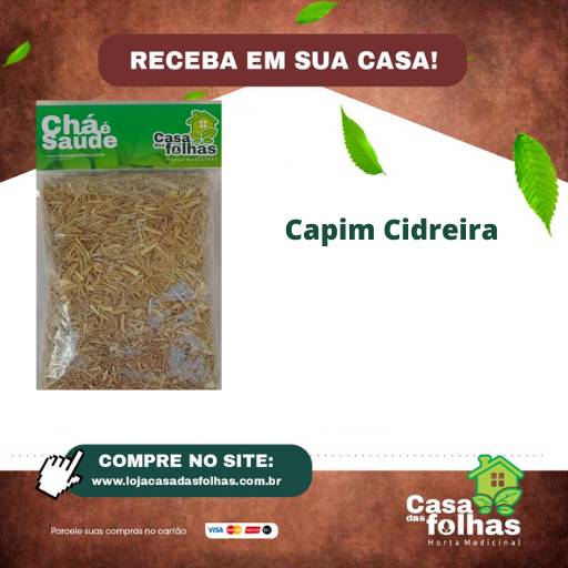 Comprar o produto de Capim-Cidreira ​ em Produtos Naturais pela empresa Casa das Folhas em São Manuel, SP por Solutudo