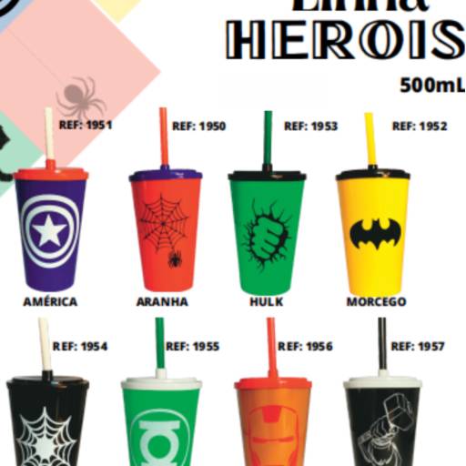 Copos temáticos 500 ml em São José do Rio Preto, SP por Public Gráfica e Brindes