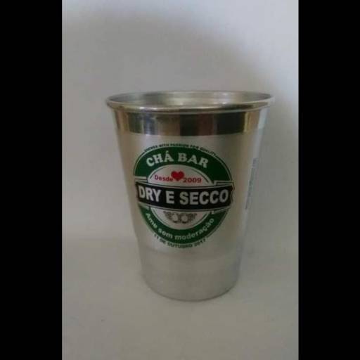 Caneca de alumínio personalizada  em São José do Rio Preto, SP por Public Gráfica e Brindes