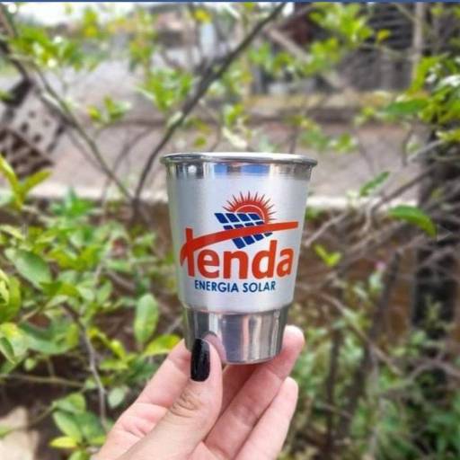 Caneca de alumínio personalizada  em São José do Rio Preto, SP por Public Gráfica e Brindes