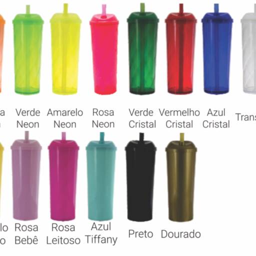Long Drink 350ml c/ tampa e canudo em São José do Rio Preto, SP por Public Gráfica e Brindes